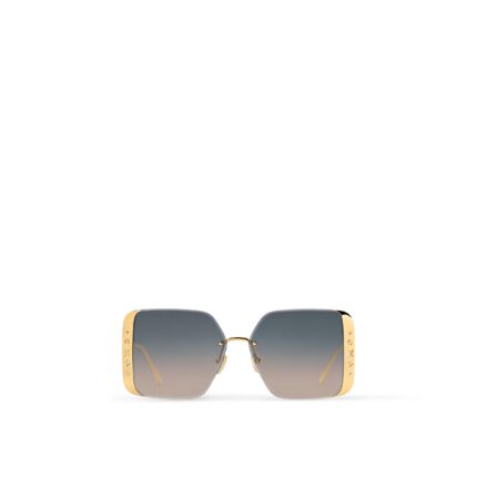 LV Moon Metal Square Sunglasses